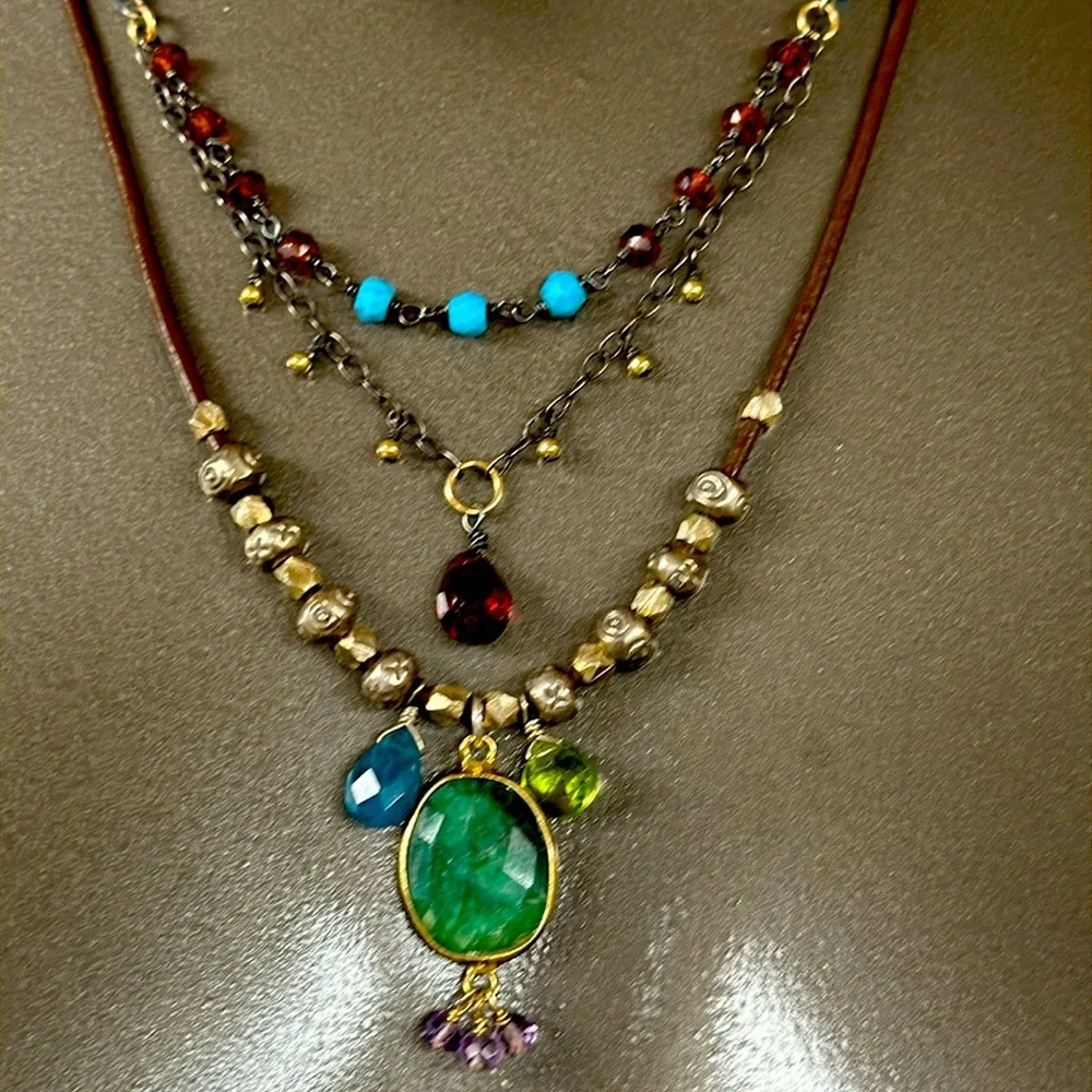 Layered Light Neckace. New with tags from Sundance.